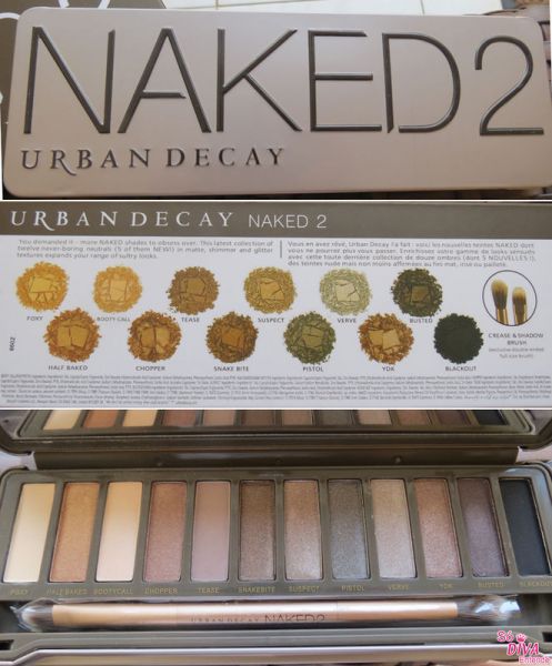 Paleta NAKED2 réplica